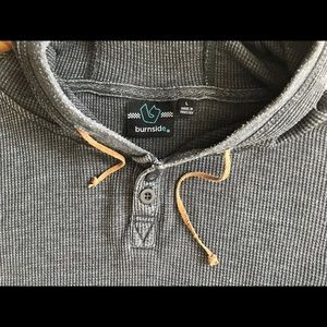 Gray Waffle Burnside Hoodie